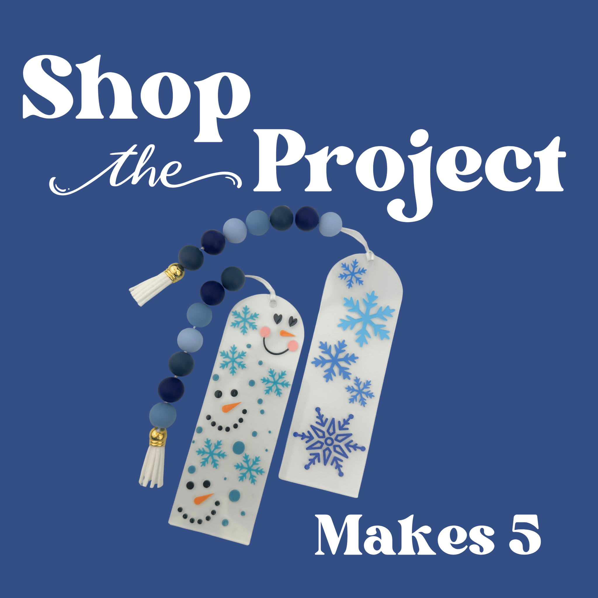 Project - Winter UV DTF Bookmarks DIY Craft Warehouse