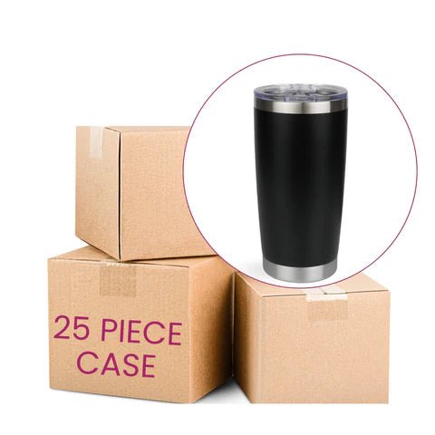 Travel Tumbler  - Black - DIY Craft Warehouse