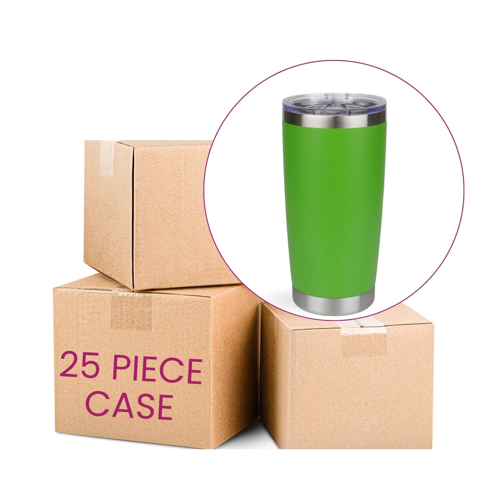 Travel Tumbler  - Green - DIY Craft Warehouse