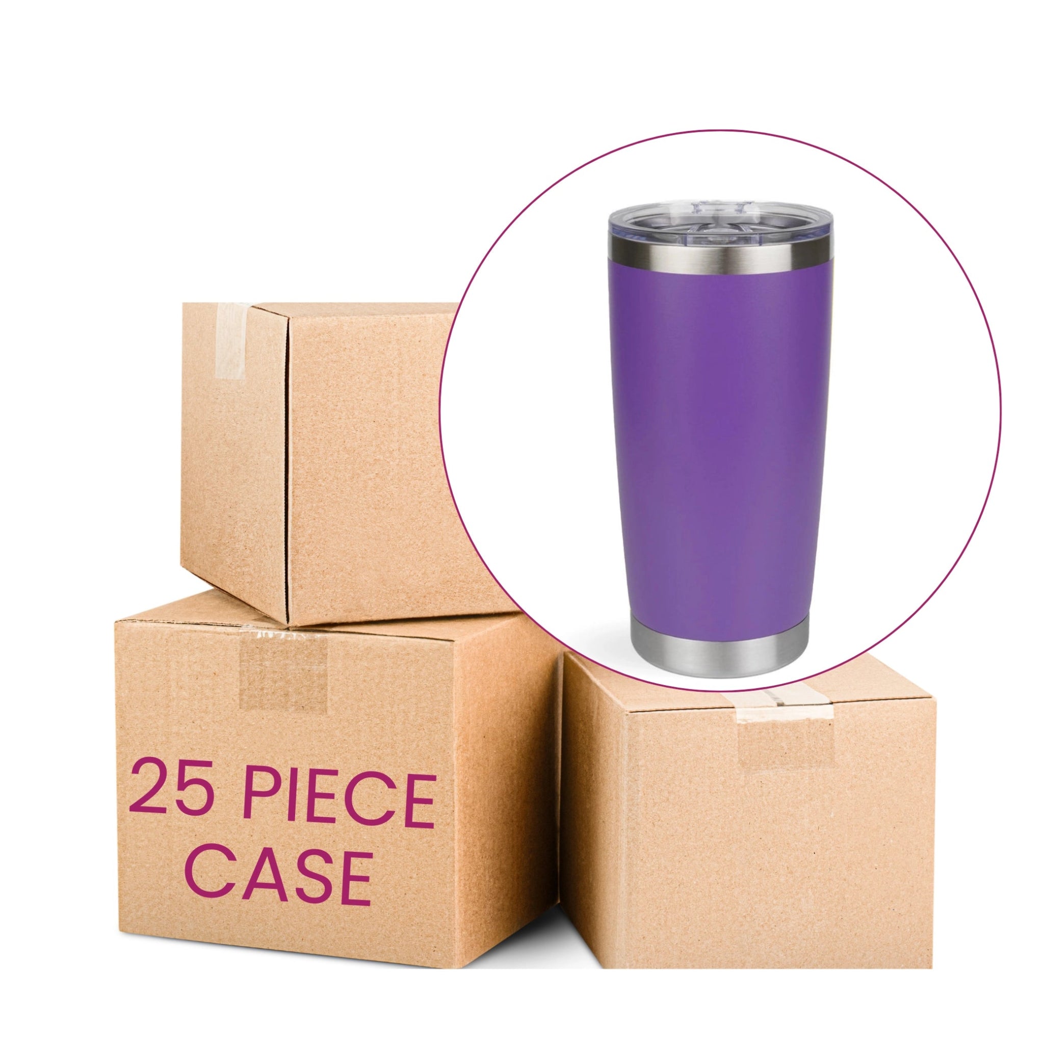 Travel Tumbler  - Purple - DIY Craft Warehouse