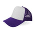 Trucker Hat - Purple & White - DIY Craft Warehouse