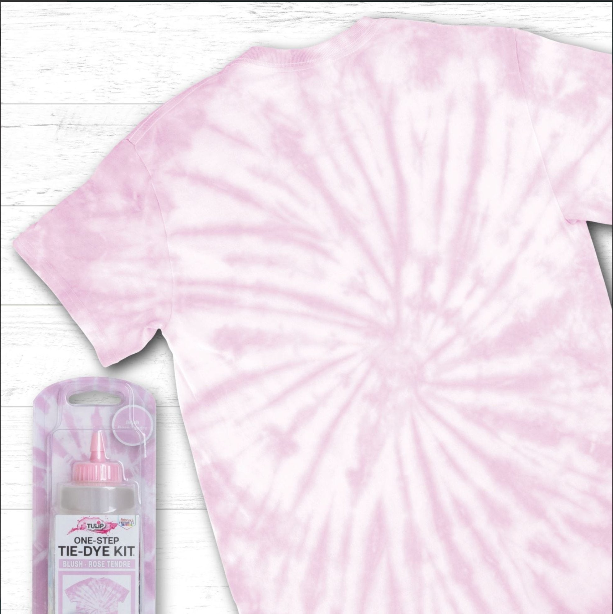 Tulip Tie Dye - Blush - DIY Craft Warehouse