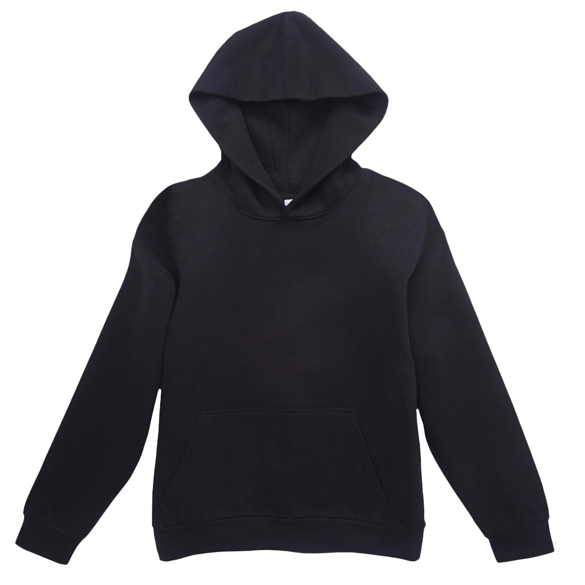 Urban Pull Over Hoodie Long Sleeve - Black - DIY Craft Warehouse