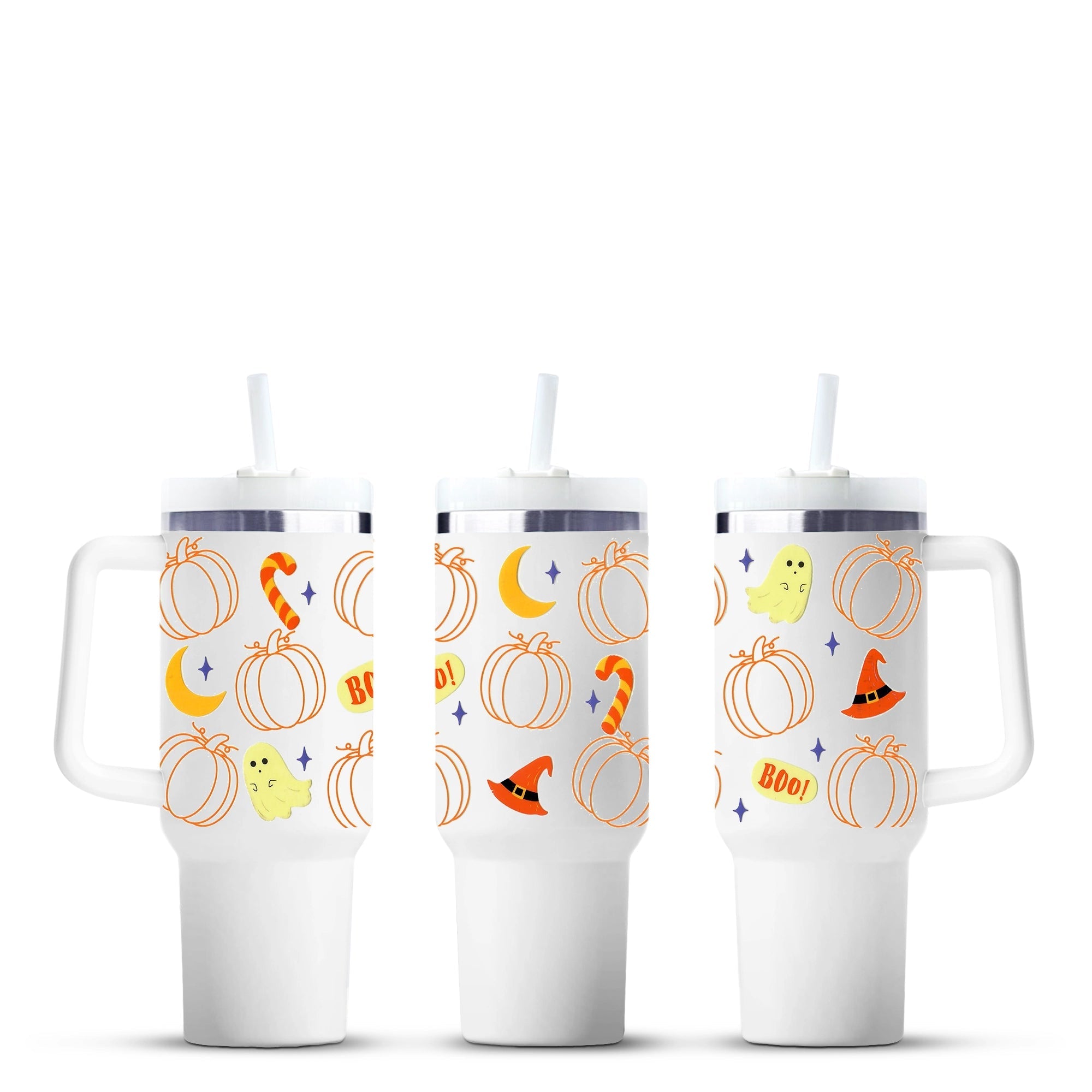 UV DTF Wrap -  Ghosts, Pumpkins & Hats - DIY Craft Warehouse