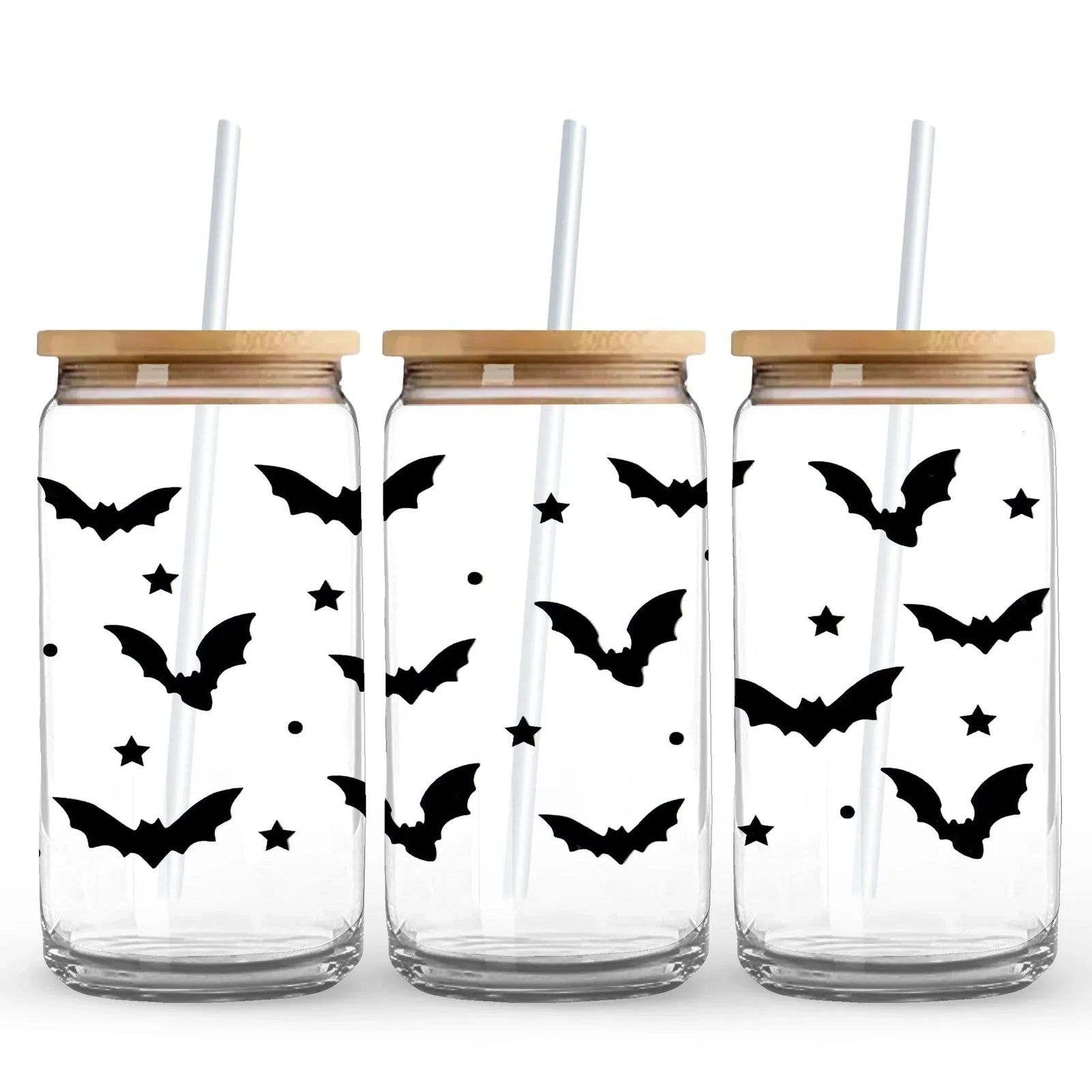 UV DTF Wrap - Halloween Flying Bats - DIY Craft Warehouse