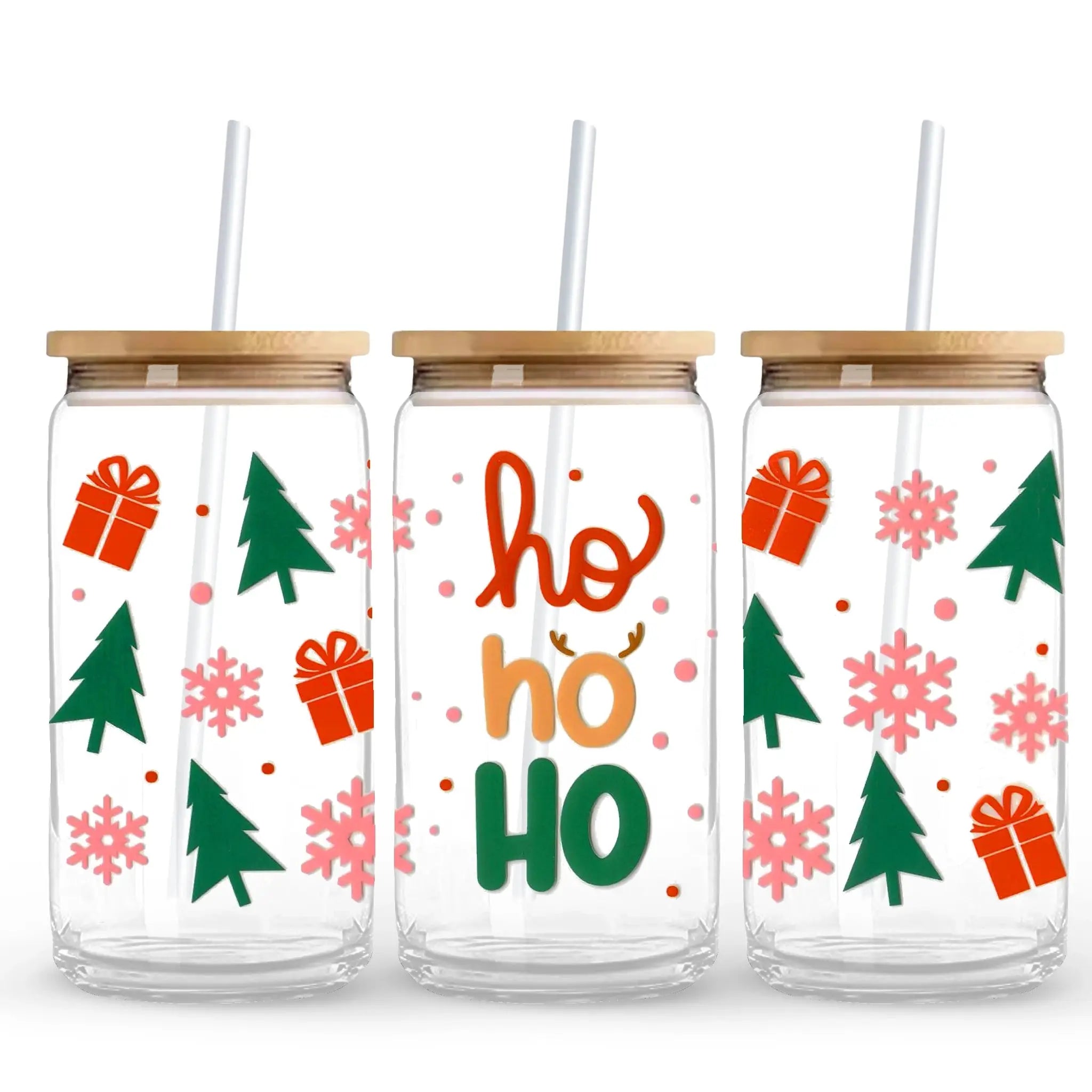 UV DTF Wrap - Ho Ho Ho - DIY Craft Warehouse