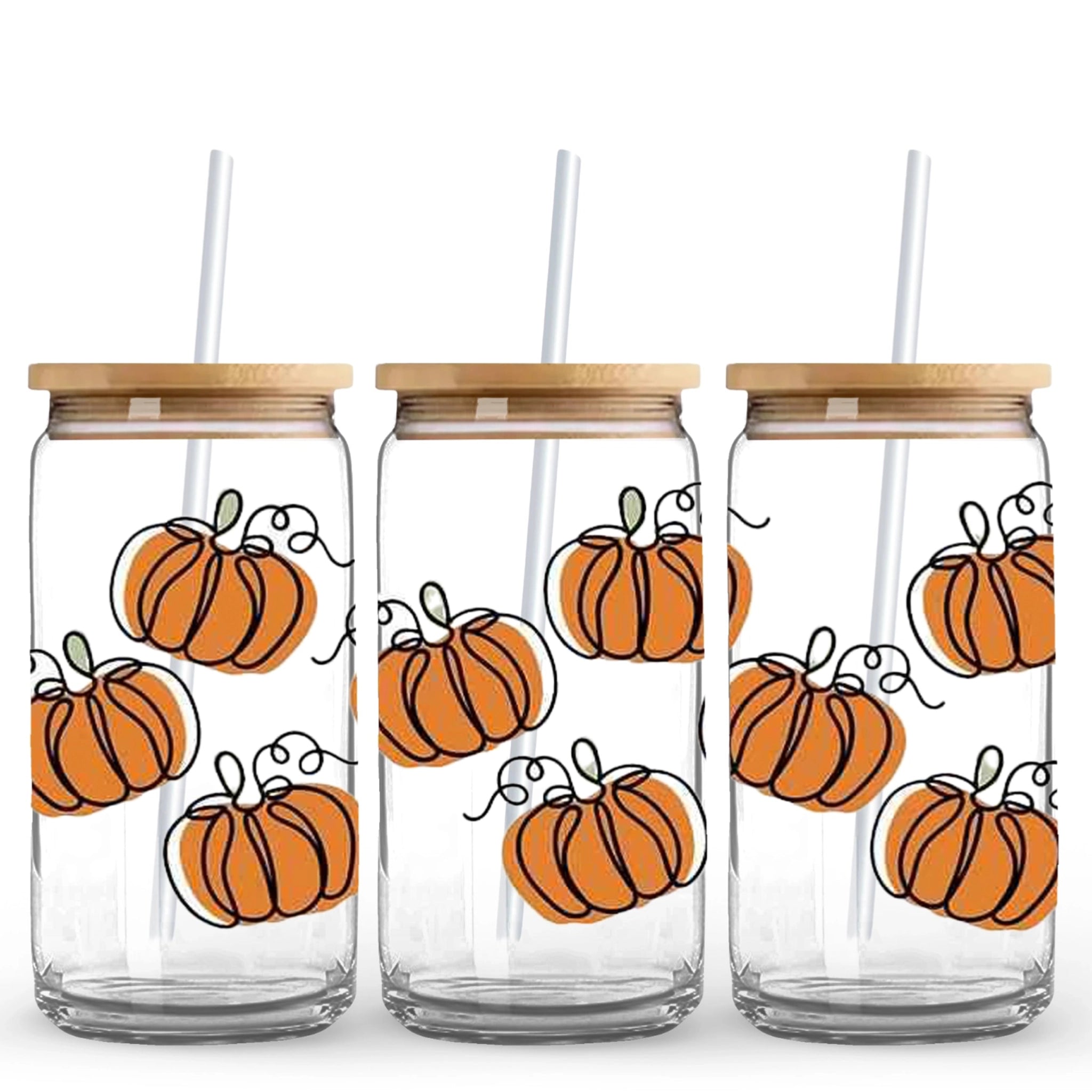 UV DTF Wrap - Pumpkin Classics - DIY Craft Warehouse