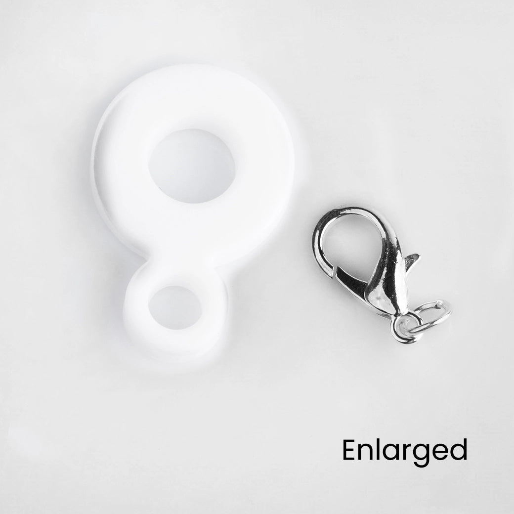 Master Maker Crafts -  Straw Charm Base - White (5 per Bag) | Master Maker Crafts - Wholesale Craft Supplies - Fast Shipping from Ohio DIY Craft Warehouse