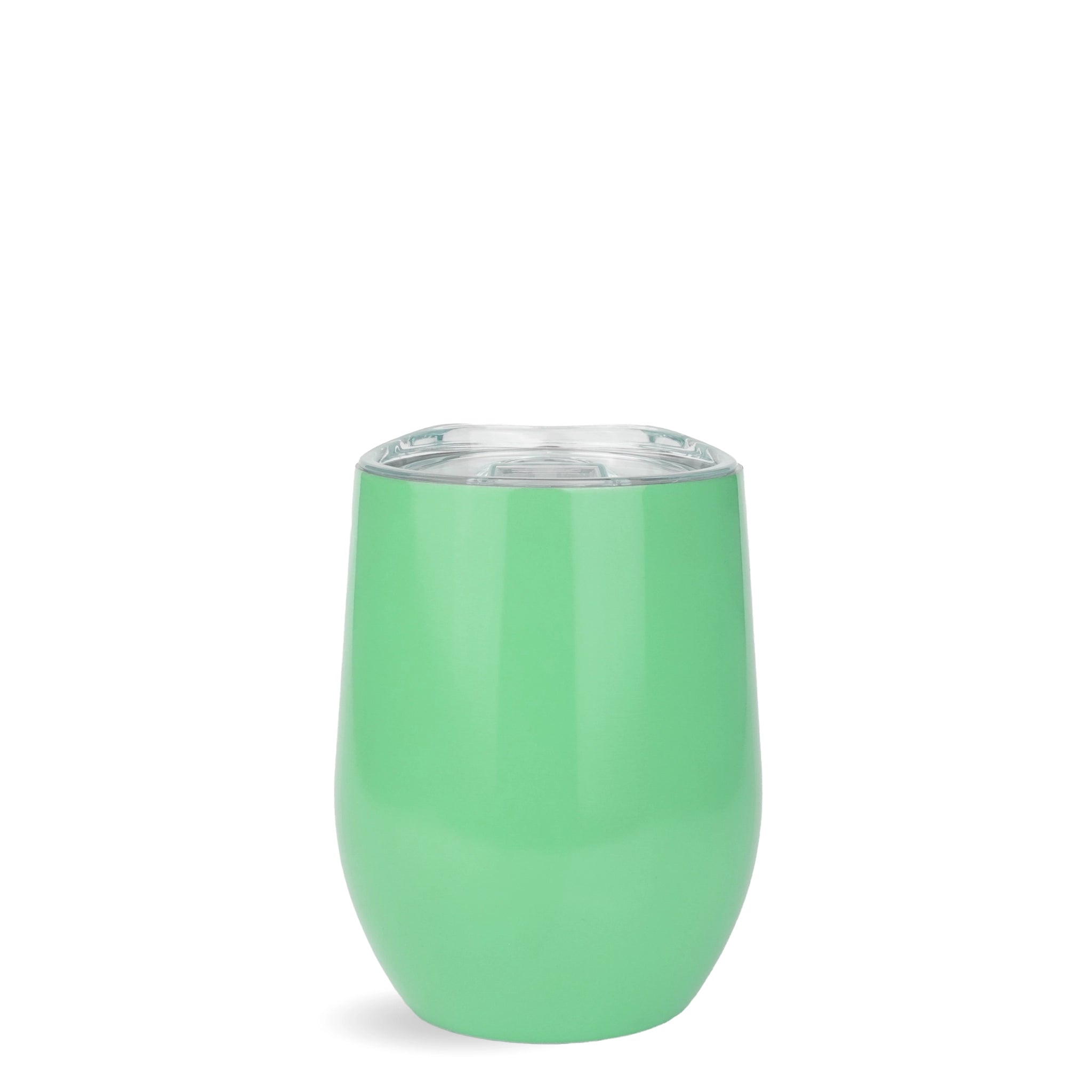 Wine Cup Tumbler Glossy - Light Green - DIY Craft Warehouse