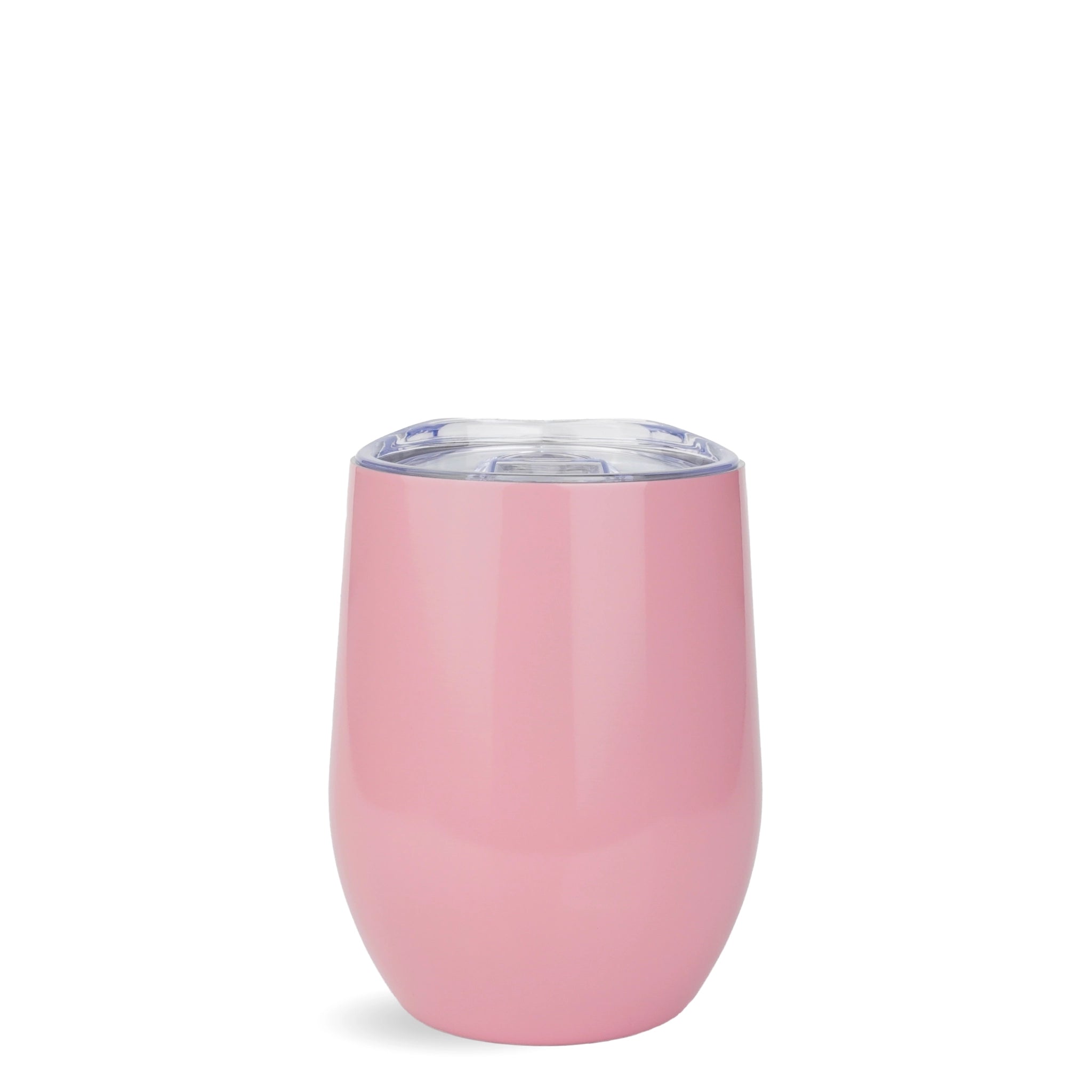 Wine Cup Tumbler Glossy - Light Pink - DIY Craft Warehouse