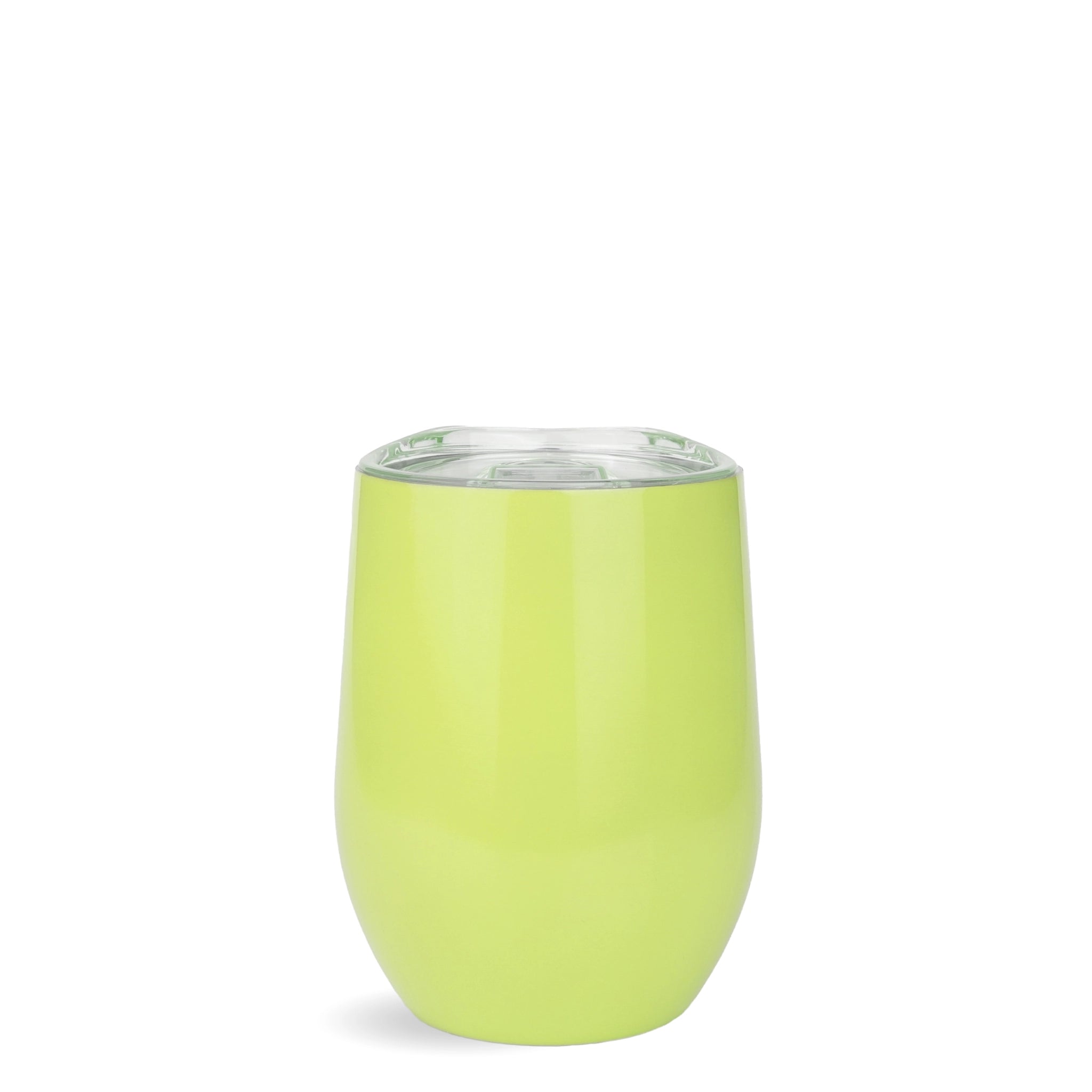 Wine Cup Tumbler Glossy - Light Yellow - DIY Craft Warehouse